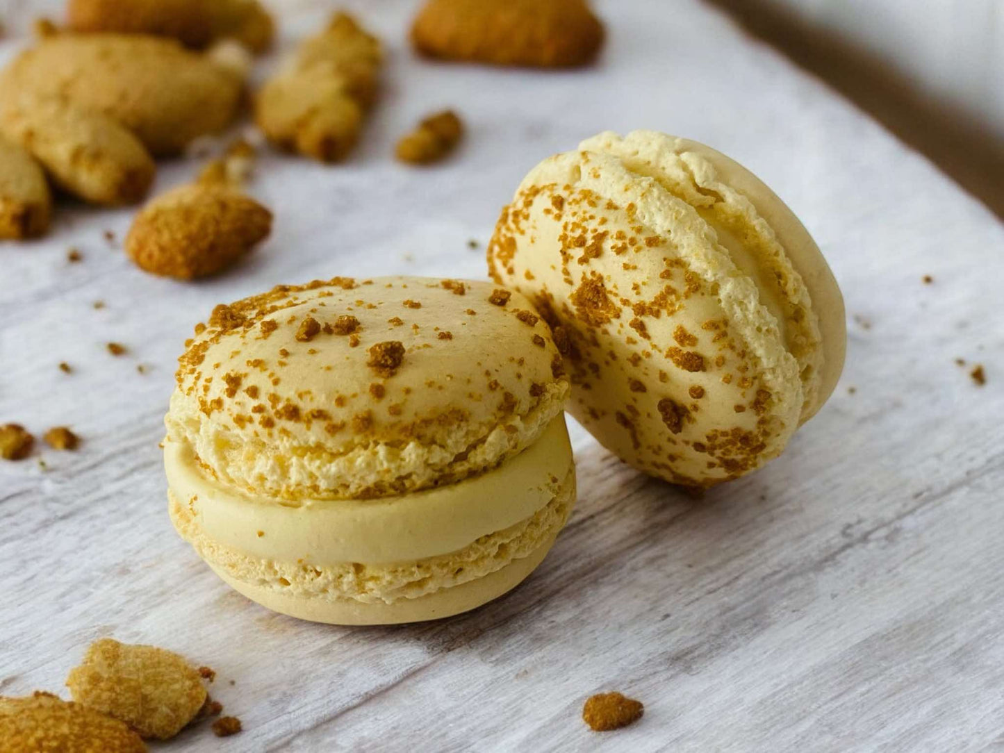 Macarons speculoos