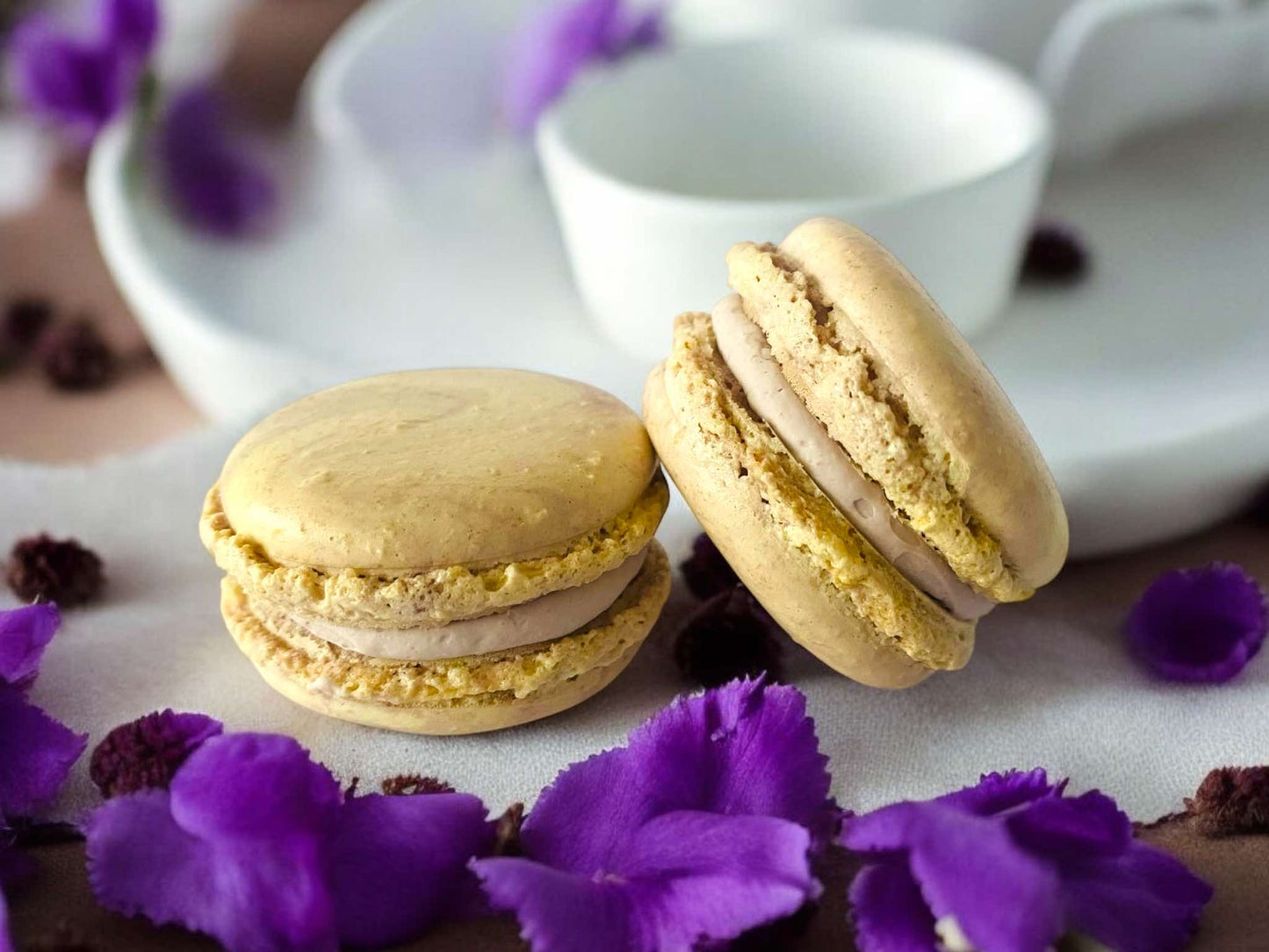 Macarons violette