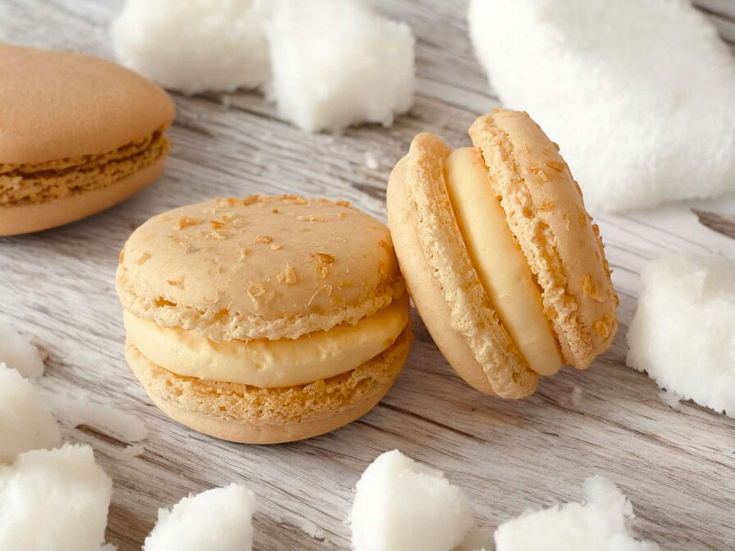 Macarons noix de coco