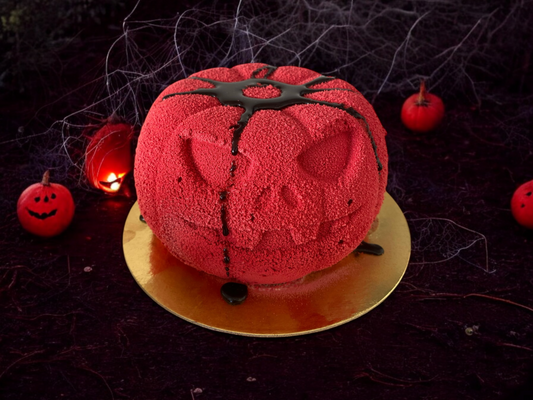 Gâteau Glacé Halloween – Ferrero Rocher & Sorbet Framboise