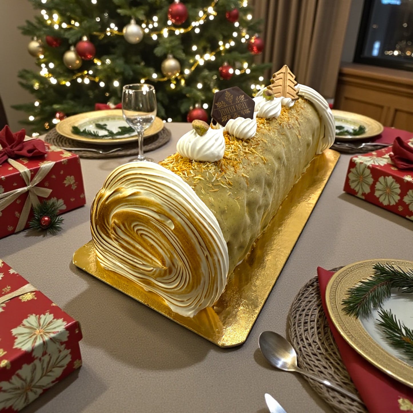 Buche Dubai Pistache